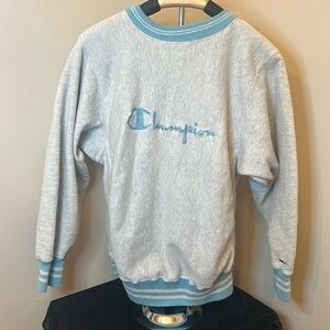 Vintage 90s Men’s Champion Reverse Weave Pullover Crewneck Sweater
